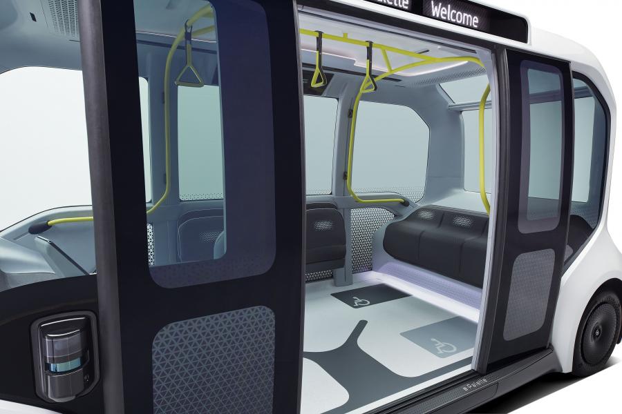 Детали экстерьера Toyota e-Palette 2019 года  (фото 4 из 29)
